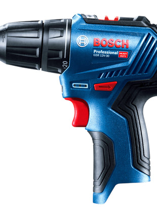 Bosch GSR 12V-30 Trapano avvitatore professionale a batteria 12 V 30 Nm brushless + custodia - senza batteria, senza caricabatterie