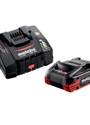 Metabo Basis Set 1x LiHDX Akkupack 18 V 4 0 Ah Akku 624974000 ASC 290 Ladegeraet 627370000  0 - toolbrothers