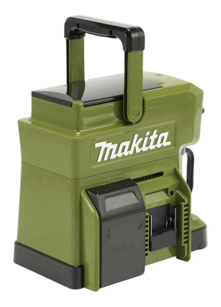 Makita DCM 501 SF2O Cafetière sans fil 12 V maxi / 18 V Olive + 2x batterie 3,0 Ah + chargeur