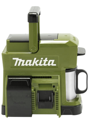 Makita DCM 501 SF2O Cafetière sans fil 12 V maxi / 18 V Olive + 2x batterie 3,0 Ah + chargeur