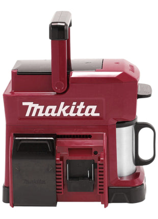 Makita DCM 501 SF2AR Cordless coffee maker 12 V max / 18 V red + 2x rechargeable battery 3.0 Ah + charger