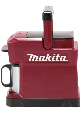 Makita DCM 501 ST2AR Cafetière sans fil 12 V maxi / 18 V rouge + 2x batterie 5,0 Ah + chargeur