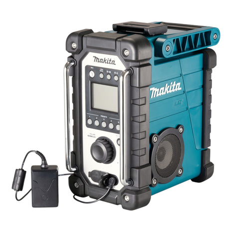 Makita DMR 116 F1 cordless construction site radio 14.4 - 18 V AM FM AUX + 1x rechargeable battery 3.0 Ah - without charger