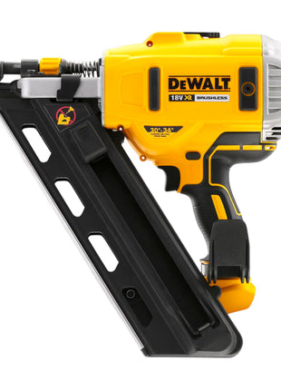 DeWalt DCN 692 M2 cordless strip nailer 18 V 50 - 90 mm brushless + 2x rechargeable battery 4.0 Ah + charger