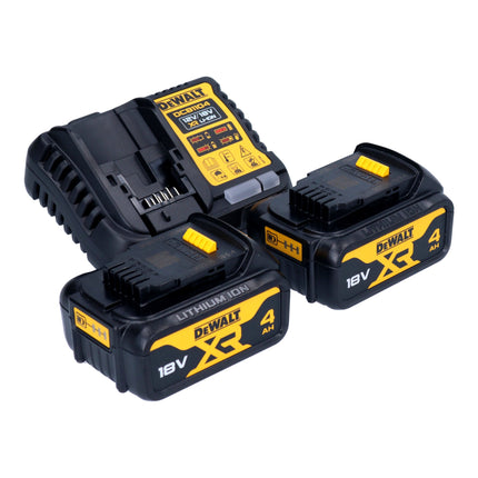 DeWalt DCG 412 M2T Meuleuse d'angle sans fil 18 V 125 mm + 2x batterie 4,0 Ah + chargeur + TSTAK