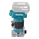 Makita DRT 52 M1J Affleureuse sans fil 18 V 6 mm Brushless + 1x batterie 4,0 Ah + Makpac - sans chargeur