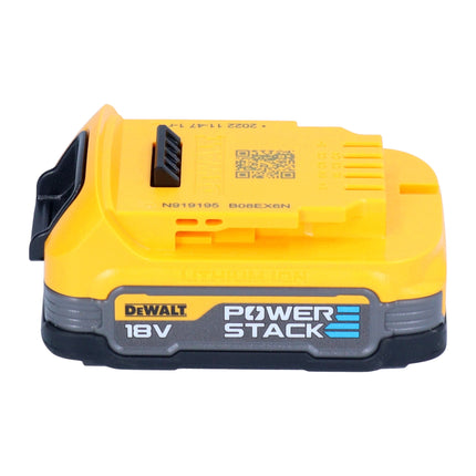DeWalt DCB 1102 E1 Akku Starter Set 18 V mit 1x Powerstack Akku 1,7 Ah + DCB 1102 Ladegerät