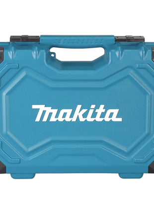 Makita E-17980 Tool set 231 pcs. 5/16" / 1/4" / 1/2" screwdriver / ratchet / spanner / bits + case