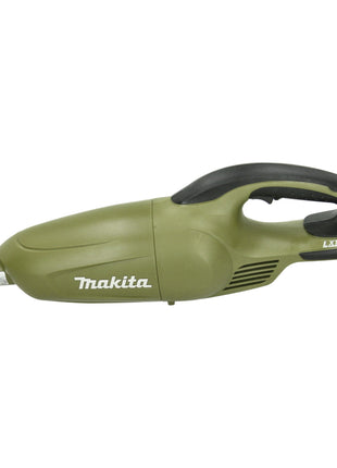 Makita DCL 180 FO cordless hoover 18 V 0.65 l Olive Outdoor Adventure series + 1x rechargeable battery 3.0 Ah - without charger