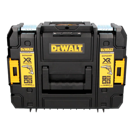 DeWalt DCF 620 E1T Visseuse pour cloisons sèches sans fil 18 V 30 Nm Brushless + 1x batterie Powerstack 1,7 Ah + chargeur + TSTAK