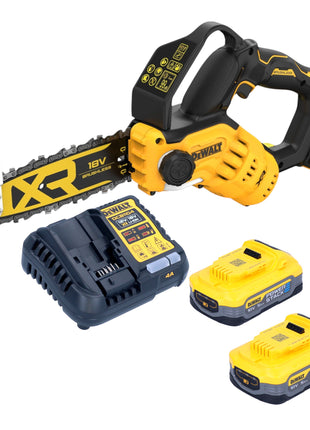 DeWalt DCMPS 520 H2 Akku Astsaege 18 V 20 cm Brushless 2x Powerstack Akku 5 0 Ah Ladegeraet 0 - toolbrothers