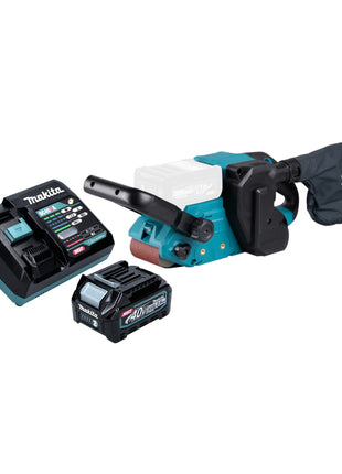 Makita BS 001 GD101 Akku Bandschleifer 40 V max 76 x 533 mm Brushless 1x Akku 2 5 Ah Ladegeraet 0 - toolbrothers