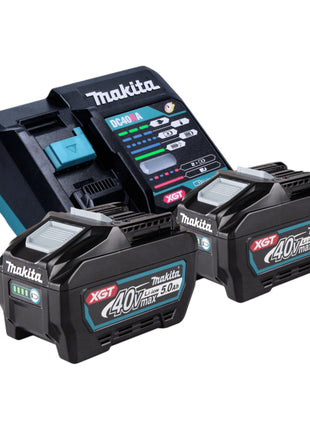 Makita BS 001 GT201 Akku Bandschleifer 40 V max 76 x 533 mm Brushless 2x Akku 5 0 Ah Ladegeraet 2 - toolbrothers