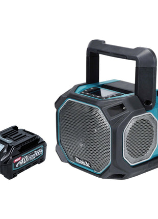 Makita MR 014 GD1 Lautsprecher 14 4 18 40 V AC DC Bluetooth Mikrofon 1x Akku 2 5 Ah ohne Ladegeraet 0 - toolbrothers