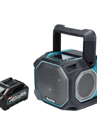 Makita MR 014 GM1 Lautsprecher 14 4 18 40 V AC DC Bluetooth Mikrofon 1x Akku 4 0 Ah ohne Ladegeraet 0 - toolbrothers
