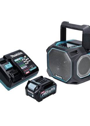 Makita MR 014 GD101 Lautsprecher 14 4 18 40 V AC DC Bluetooth Mikrofon 1x Akku 2 5 Ah Ladegeraet 0 - toolbrothers