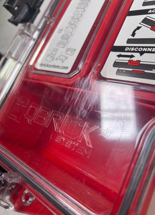 Qbrick System PRO Organizer 200 RED ULTRA HD stapelbar Beschaedigt 4 - toolbrothers