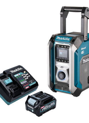 Makita MR 007 GD101 Akku Baustellenradio 12 40 V max Bluetooth DAB USB 1x Akku 2 5 Ah Ladegeraet 0 - toolbrothers