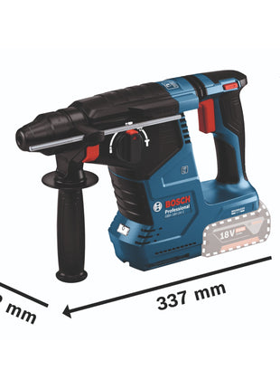 Bosch GBH 18V 24 C Professional Akku Bohrhammer 18 V 2 4 J Brushless SDS plus 1x Akku 4 0 Ah ohne Ladegeraet 3 - toolbrothers