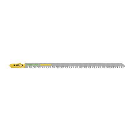 Festool S 145/2,8/5 WOOD Straight Cut Lame de scie sauteuse 5 pièces. ( 204264 ) avec dentures japonaise extrêmemnt forte, acier HCS