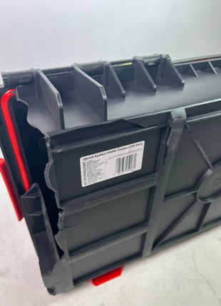 Qbrick System PRIME Toolbox 150 Vario Koffer stapelbar 13 5 l IP66 Beschaedigt 4 - toolbrothers