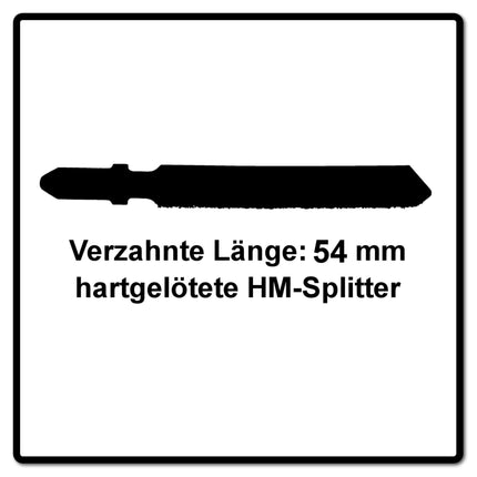 Festool R 54 G Riff/1 Lame de scie sauteuse 1 pièce. ( 204344 ) Matériaux de construction en céramique