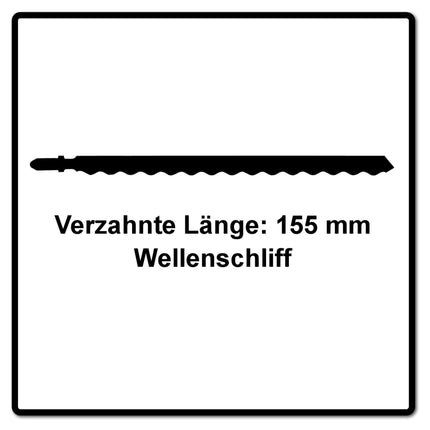 Festool S 155/W/3 Stichsägeblatt BUILDING MATERIALS INSULATION ( 204345 ) für PS 300, PSB 300, PS 400, PSC 400, PSBC 400, PSB 400, PS 420, PSB 420, PSC 420, PSBC 420