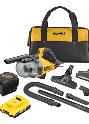 DeWalt DCV 501 LD1 Akku Stabsauger 18 V 0 7 l Staubklasse L 1x Akku 2 0 Ah Ladegeraet 0 - toolbrothers