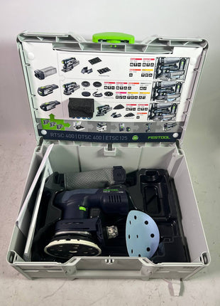Festool ETSC 125 Basic Akku Exzenterschleifer 576370 18 V 125 mm Brushless Systainer Gebraucht 2 - toolbrothers