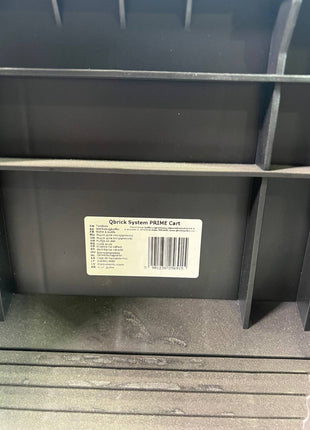 Qbrick System PRIME Cart Trolley stapelbar 590 x 425 x 660 mm 37 l IP66 100 kg belastbar mit Doppelteleskopstiel aus Aluminium Leicht Gebraucht 4 - toolbrothers