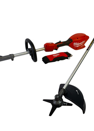Milwaukee M18 FOPH2-BAC-0 Battery base unit 18 V brushless + scythe attachment - without battery, without charger