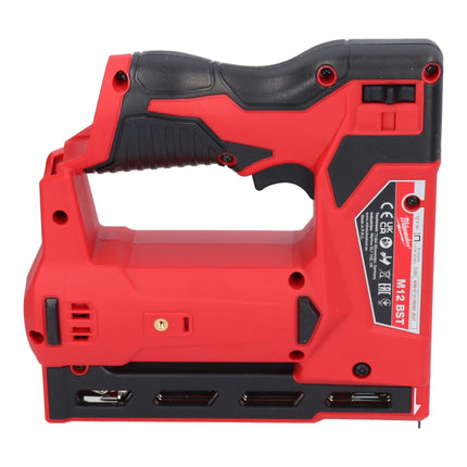 Milwaukee M12 BST 501 Akku Tacker 12 V 6 14 mm 1x Akku 5 0 Ah ohne Ladegeraet 4 - toolbrothers