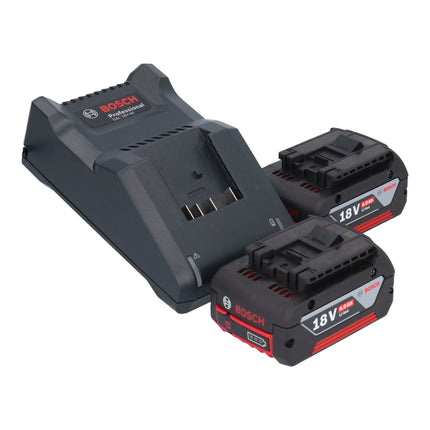 Bosch GKF 18V 8 Professional Akku Kantenfraese 18 V 8 0 mm Brushless 2x Akku 4 0 Ah Ladegeraet 2 - toolbrothers