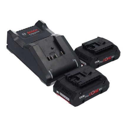 Bosch GKF 18V 8 Professional Akku Kantenfraese 18 V 8 0 mm Brushless 2x ProCORE Akku 4 0 Ah Ladegeraet 2 - toolbrothers