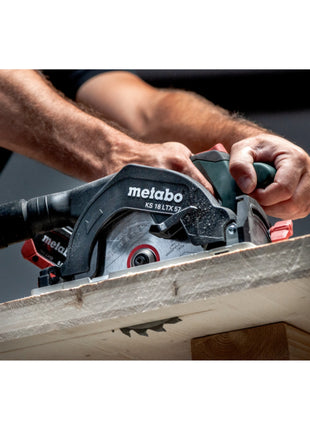 Metabo KS 18 LTX 57 Akku Handkreissaege 18 V 165 mm 1x LiHD Akku 10 0 Ah ohne Ladegeraet 4 - toolbrothers