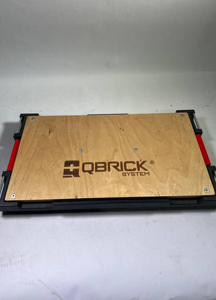 Qbrick System ONE Adapter Multi Work Platform Arbeitsplatte 580 x 325 x 70 mm 30 kg Traglast Leicht Gebraucht 1 - toolbrothers
