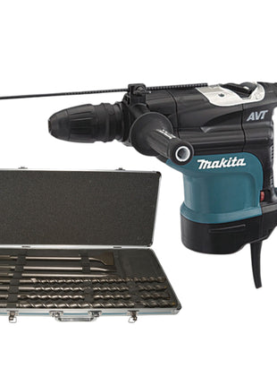 Makita HR 4511 C Kombihammer 1350 Watt SDS Max 9 4 J 7 tlg Bohrer und Meissel Set 0 - toolbrothers