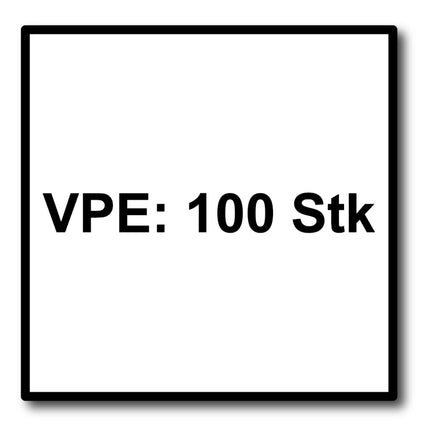 SPAX Universalschraube 6,0 x 60 mm 100 Stk. TORX T-STAR plus T30 WIROX Senkkopf Teilgewinde 4Cut-Spitze 0191010600603 - Toolbrothers