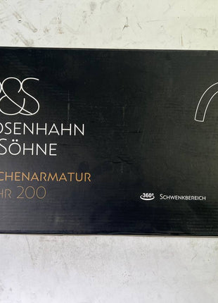 Rosenhahn Soehne Foehr 200 Kuechenarmatur 360 drehbarer Wasserhahn Kueche Neuwertig 1 - toolbrothers