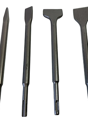 Einhell SDS Plus Meissel Set 250 mm 4 teilig 49247205 Spitzmeissel Flachmeissel Spatmeissel Fliesenmeissel 2 - toolbrothers