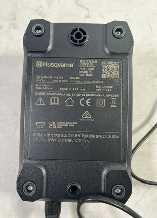Husqvarna Ladegeraet 40 C80 Neuwertig 2 - toolbrothers