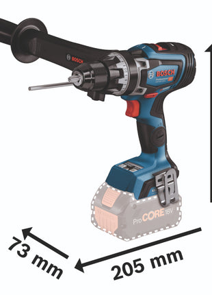 Bosch GSR 18V 150 C Professional Akku Bohrschrauber 18 V 150 Nm Brushless 2x Akku 5 0 Ah Ladegeraet 4 - toolbrothers