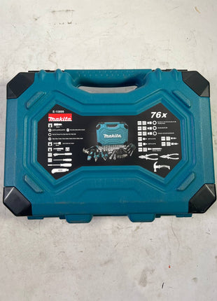 Makita Handwerkzeug Set 76 tlg Chrom Vanadium Stahl E 10899 Bit Zange Hammer Ratsche Schraubendreher Unvollstaendig 2 - toolbrothers