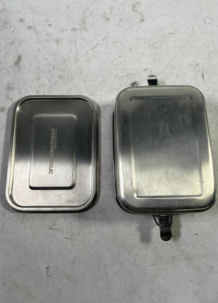 Toolbrothers Fan Edelstahl Brotdose mit Trennfaechern und Edelstahldeckel 1200 ml Neuwertig 2 - toolbrothers
