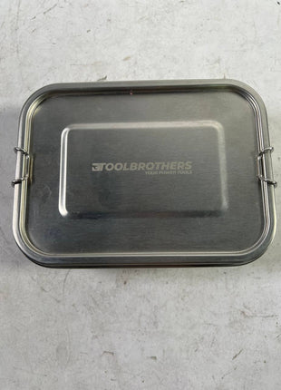 Toolbrothers Fan Edelstahl Brotdose mit Trennfaechern und Edelstahldeckel 1200 ml Neuwertig 4 - toolbrothers