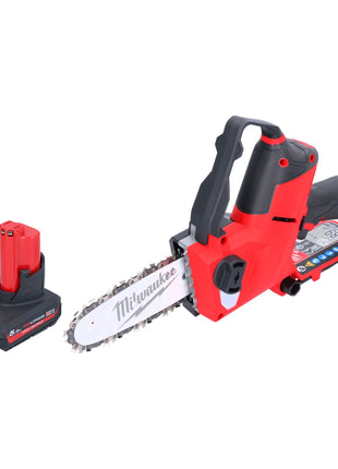 Milwaukee M12 FHS 501 Akku Astsaege 12 V 15 cm Brushless 1x Akku 5 0 Ah ohne Ladegeraet 0 - toolbrothers