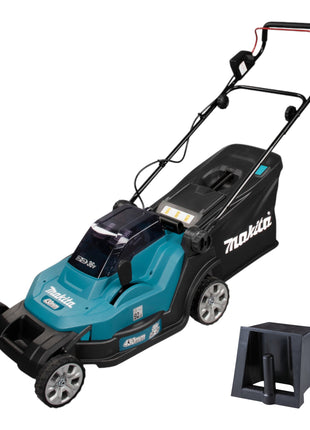 Makita DLM 432 Z Akku Rasenmaeher 36 V 2x 18 V 43 cm Brushless Mulchkeil ohne Akku ohne Ladegeraet 0 - toolbrothers