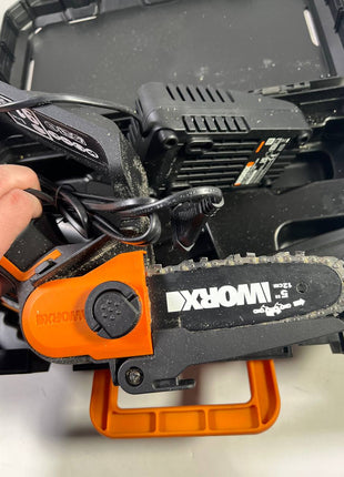 Worx WG324E 20 V 1 x Akku Ladegeraet Gebraucht 4 - toolbrothers