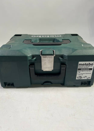 Metabo Basic Set Ladegeraet 2x 18 V 4 0 Ah Akkus in MetaLoc II Unvollstaendig 1 - toolbrothers