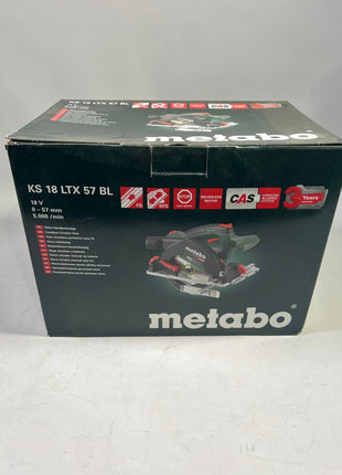 Metabo KS 18 LTX 57 BL Akku Handkreissaege 18 V 57 mm 611857840 Metabox ohne Akku ohne Ladegeraet Gebraucht 1 - toolbrothers